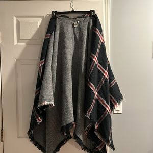 Plaid Cape